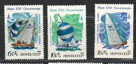 Russia Ussr Cccp 1978 Vf Mnh Semi-Postal Stamps Set Scott# B80-82 Olimp. Sport - £0.86 GBP