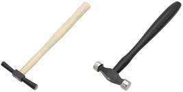 Embossing Hammer &amp; Round Texturing Planishing Jewelers Forming Hammer for Gold &amp; - £24.85 GBP