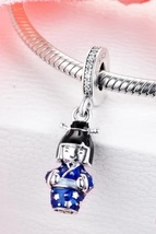 New S925 Korean Doll Dangle Charm for Pandora Bracelet and Necklace - $11.99
