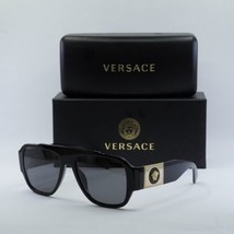 VERSACE VE4436U GB1/81 Black/Dark Gray Polarized 57-18-140 Sunglasses Ne... - $170.96