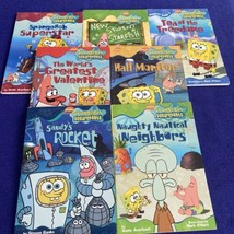 Lot of 7 Nickelodeon Spongebob Squarepants Softcover Books - £4.65 GBP