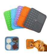 Pet Lick Silicone Mat for Dogs Pet Slow Food Plate Dog Bathing Distracti... - $5.99