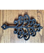 Vintage Black Cast Iron Trivet Hot Plate Footed - €8,59 EUR