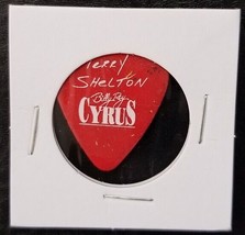 Billy Ray Cyrus / Terry Shelton - Vintage Tour Concert *Stage Used* Guitar Pick - £11.80 GBP