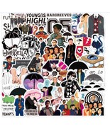 Umbrella Academy Themed Set of 25 Assorted Stickers Decal Set - $2.97