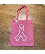 Pink Ribbon Breast Cancer Awareness Tote Shopping Bag - $154.02 MXN