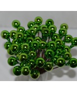 Unbranded Wholesale Lot 54 Green Christmas Ball Pick Decoration 8 inches - £19.57 GBP