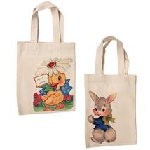 Bethany Lowe Spring Set of 2 &quot;Retro Easter Tote&quot; LO6450 - £12.78 GBP