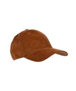Time And Tru Women&#39;s Corduroy Baseball Cap Hat Saddle Brown NEW - $16.13 CAD