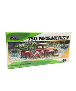 Lang Flag Truck Panoramic Puzzle 38.25x11.25 inches 750 pieces - £11.78 GBP