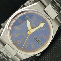Genuine Vintage Seiko 5 Automatic 7S26A Japan Mens D/D Blue Watch 621e-a415934 - £36.72 GBP