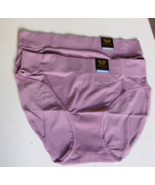 2 Wacoal Feeling Flexible Hi Cut Brief Size X-Large Style 817332 Valeria... - $24.70
