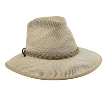 Henschel  Aussie Breezer Safari Hat Medium Packable Khaki Mesh Outdoors ... - $28.99