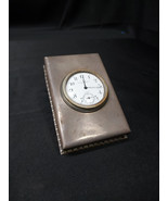RARE Late 19th C. Black Starr &amp; Frost STERLING SILVER Travel Desk Watch ... - $467.21