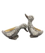 Vtg Set of 2 Royal Haeger Speckled Duck Planter Speckled Glaze - $781.93 MXN