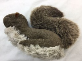 Vtg folkmannis Furry Folk Puppets Squirrel Hand Puppet Brown 12” - £12.60 GBP