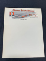 7 Vintage Letterhead GASSON&#39;s POULTRY FARMS  Ped. White Leghorns - Versa... - $7.92