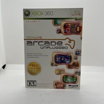 Xbox Live Arcade Unplugged Vol. 1 (Microsoft Xbox 360) Artwork & Manual Only - $10.16