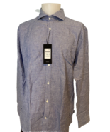 Matinique Trostol BCW Ink Blue Patterned Button Down Shirt, Men&#39;s Size X... - $32.57 CAD