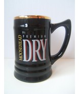 Moosehead Premium Dry Black Beer Mug Cup Glass - £9.05 GBP