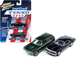 1967 Chevrolet Camaro SS Royal Plum Metallic and 1972 Chevrolet Vega Stinger Wag - $34.29