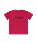 Kids LAT Apparel Tee &quot;Blessed&quot; black font - $24.00