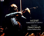 Mozart: Violinkonzerte Nr. 1 Und Nr. 2 [Vinyl] - £19.98 GBP