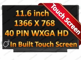 New OEM 11.6&quot; Lcd Led Touch Screen HD 1366x768 40 Pin for Dell 0WWKJX - £44.20 GBP