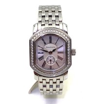 Pre-Owned Tiffany &amp; Co. 23mm Stainless Steel Resonator Watch with Diamond Bezel - £3,608.25 GBP