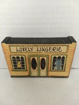 Vintage Brandywine Woodcrafts 1992 Shelf Sitter &quot;Lovely Lingerie&quot;   - £6.37 GBP