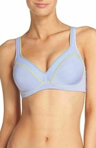 Natori 752147 Zen Contour Convertible Sport Bra Sz 34G Violet Mist/Wasabi - £23.54 GBP