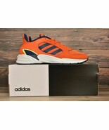 Adidas Men's 90's Run Valasion Orange/Dark Navy Athletic Running Sneaker EG5640 - $64.97
