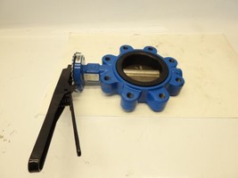2&quot; FNW 732E Butterfly Valve Lug Type Ductile Iron Body EPDM Locking Hand... - £38.03 GBP