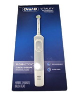Oral-B Vitality Floss Action Rechargeable Electric Toothbrush - White - £15.48 GBP