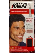 Just For Men Easy Comb-In Hair Color - Jet Black A-60 - £6.16 GBP