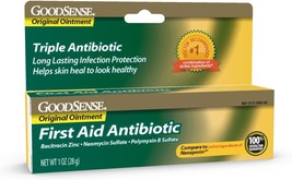 GoodSense First Aid Triple Antibiotic Ointment, Treats Minor Cuts, Scrapes and B - £13.79 GBP