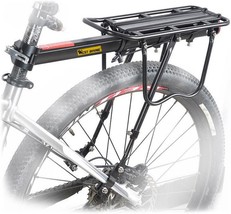 West Biking 110Lb Capacity Almost Universal Adjustable Bike Cargo Rack Cycling - £38.58 GBP