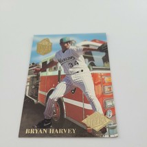 1994 Fleer Bryan Harvey 8 Firemen Florida Marlins Baseball Card - $2.80