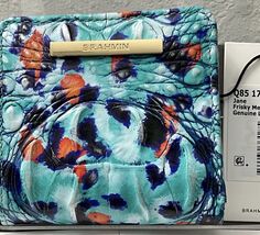 Brahmin Jane Frisky Melbourne Leather Small Wallet NWT - $83.87