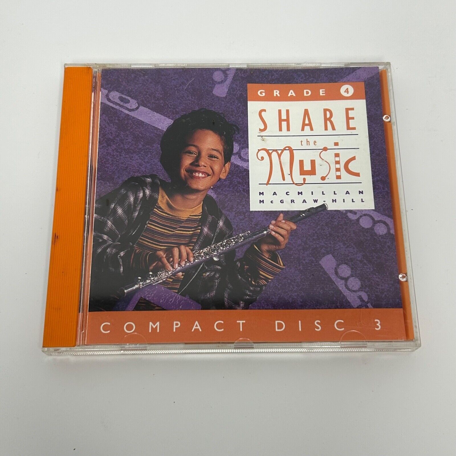 Share The Music Grade 4 Disc 3 Macmillan McGraw-Hill (CD, 1995, Sony Music) - $21.58