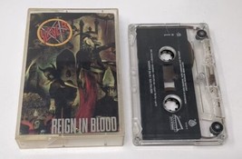 Slayer Reign In Blood Def Jam Recordings M5G 24131 Cassette Tape 1986 80s - $34.64