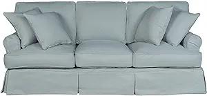 Sunset Trading Horizon Sofa, Configurable, Aqua Blue - $3,634.99