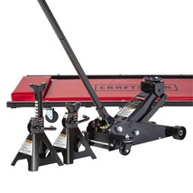  Craftsman Creeper Jack Stands Floor Jack Set 3-Piece Garage Shop Auto Repair NE