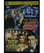 Double Feature DVD Love Laughs At Andy Hardy Pot O&#39; Gold Rooney Stewart NIB - $2.68 CAD