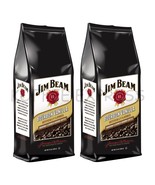 Jim Beam Bourbon Vanilla Bourbon Flavored Ground Coffee, 2 bags/12 oz each - £23.59 GBP