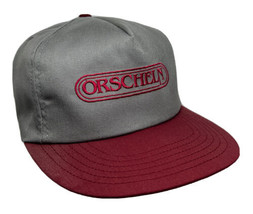 Vintage Orscheln Hat Cap Farm &amp; Home Ranch Supply Store Logo Snapback USA Made - £15.81 GBP