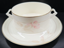 Mikasa With Love Gravy Boat &amp; Underplate Set Vintage Floral Serving Dish... - £58.90 GBP