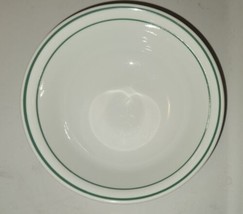 Corelle Double Green Stripe Cereal Soup Bowl 6.25 Inch Kitchen Dish Food - £7.86 GBP