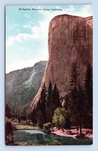 El Capitan Yosemite Valley California Ca Unp Db- Cartolina - £3.01 GBP