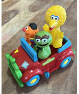 80’s Tyco Preschool Sesame Street Character Toy Car Big Bird Ernie - $12.20